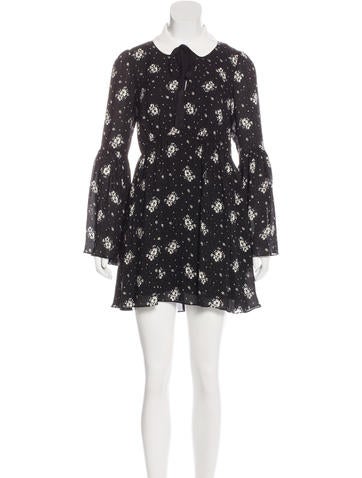 Cinq à Sept Silk Printed Dress