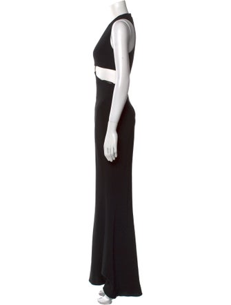 Cinq à Sept V-Neck Long Dress