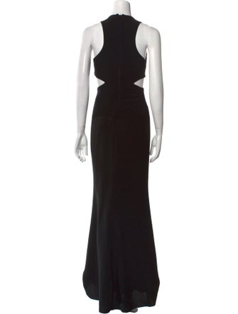 Cinq à Sept V-Neck Long Dress