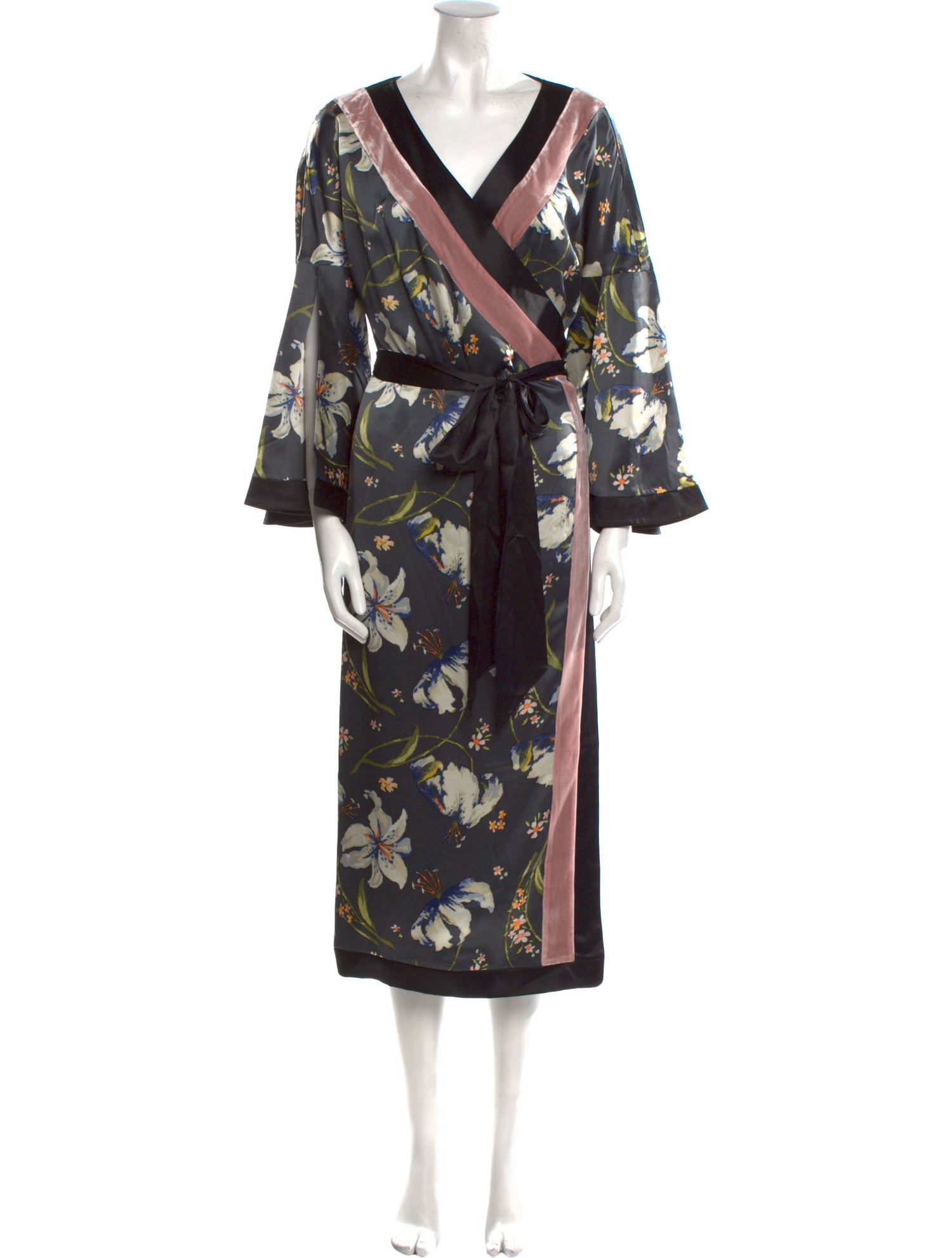 Cinq à Sept Silk Long Dress