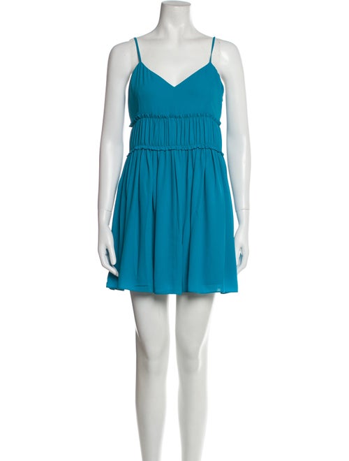 Cinq à Sept V-Neck Mini Dress