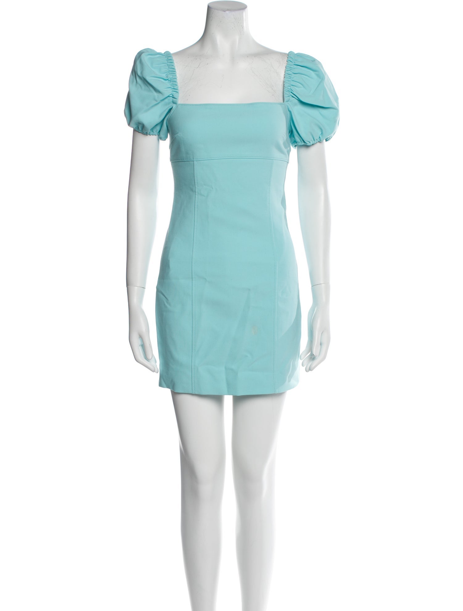 Cinq à Sept Square Neckline Mini Dress