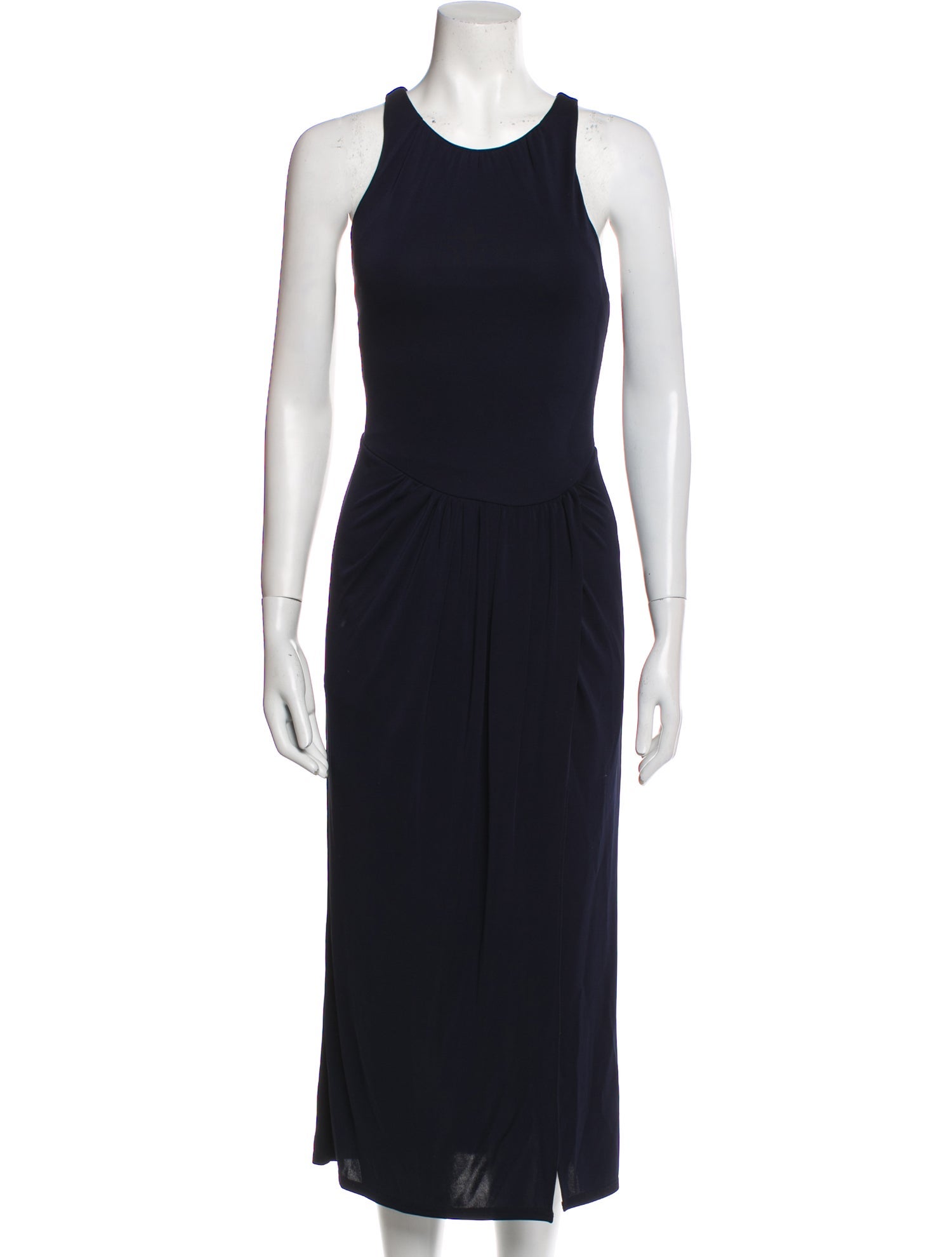 Cinq à Sept Scoop Neck Long Dress