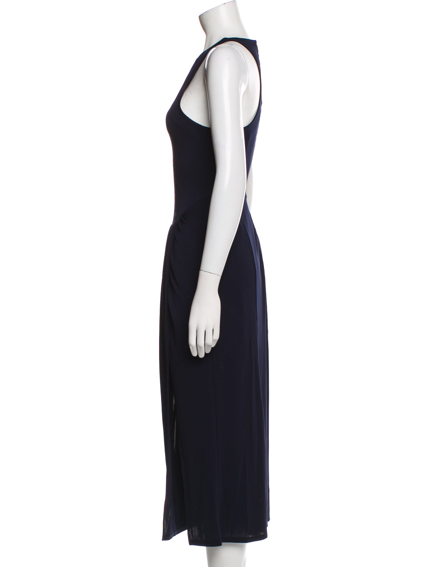 Cinq à Sept Scoop Neck Long Dress
