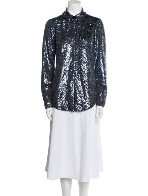 Cinq à Sept Long Sleeve Blouse