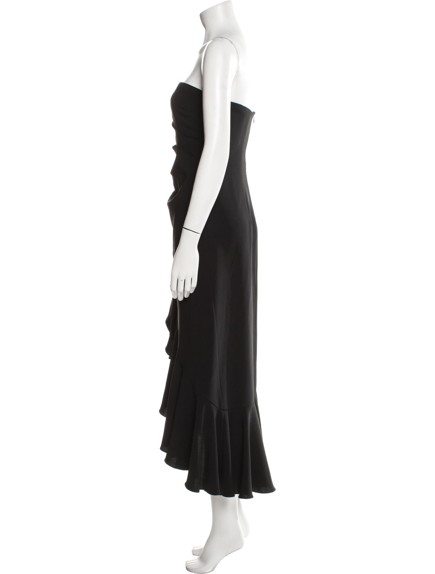 Cinq à Sept Strapless Midi Length Dress