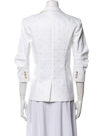 Cinq à Sept Polka Dot Print Blazer