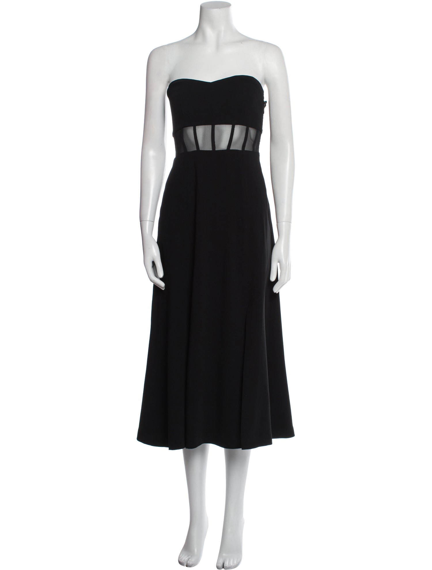 Cinq à Sept Strapless Knee-Length Dress