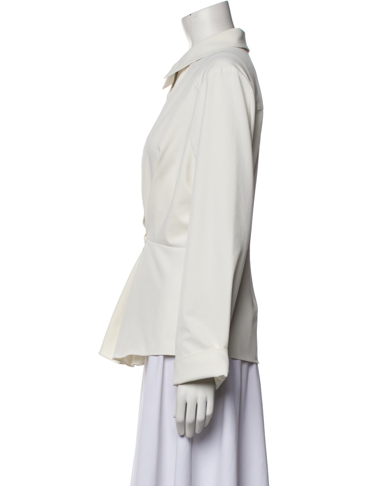 Cinq à Sept Long Sleeve Button-Up Top