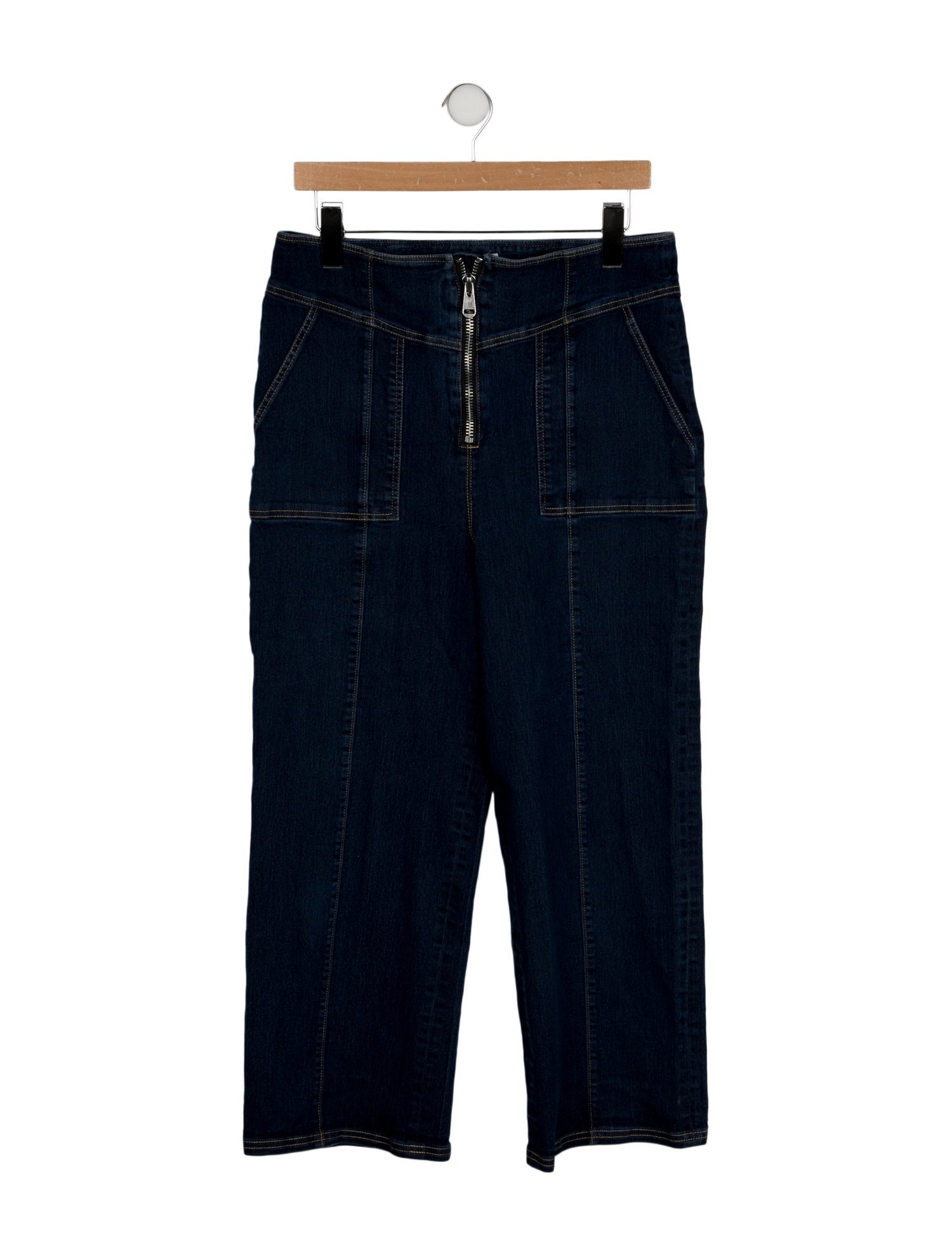 Cinq à Sept High-Rise Wide Leg Jeans