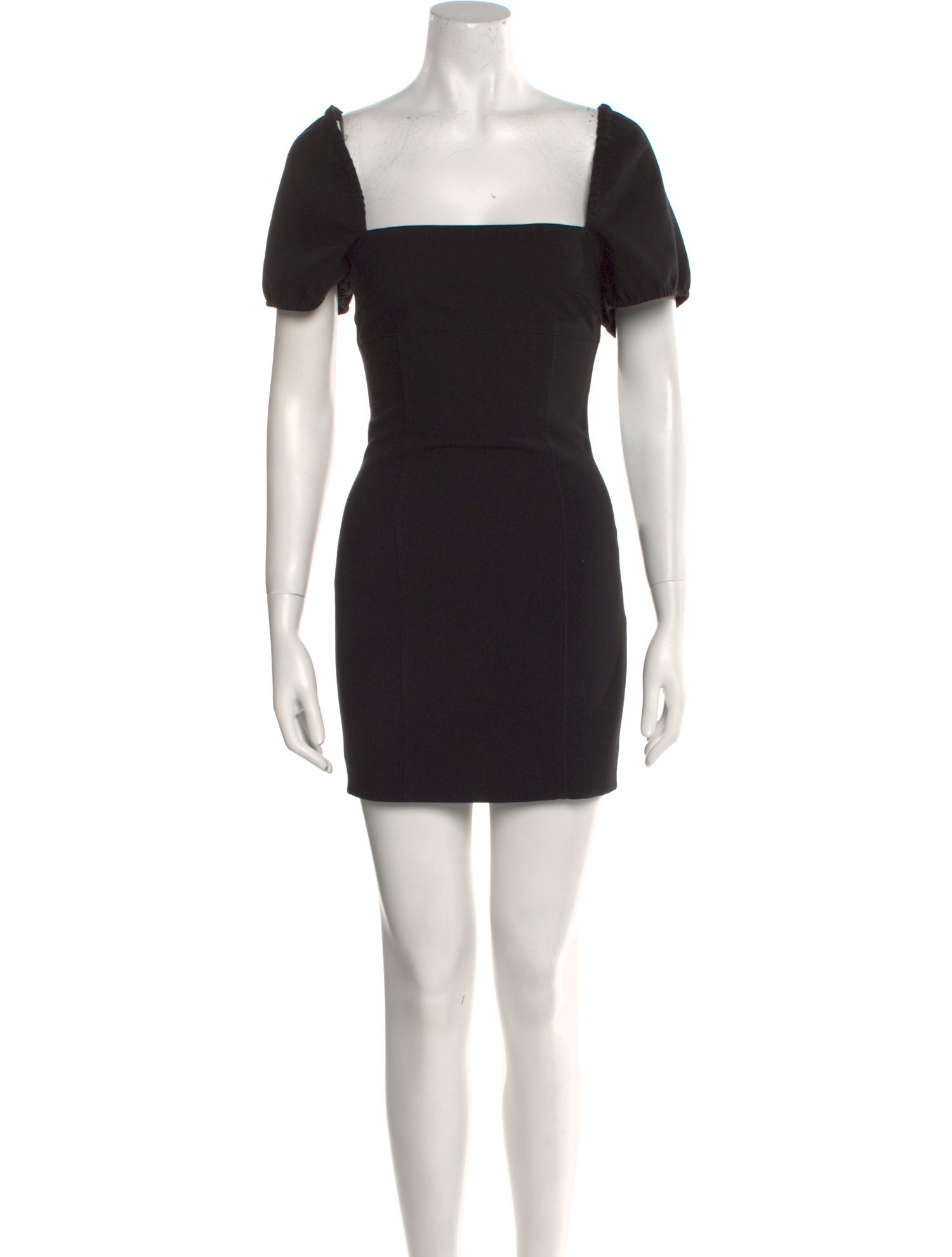 Cinq à Sept Square Neckline Mini Dress