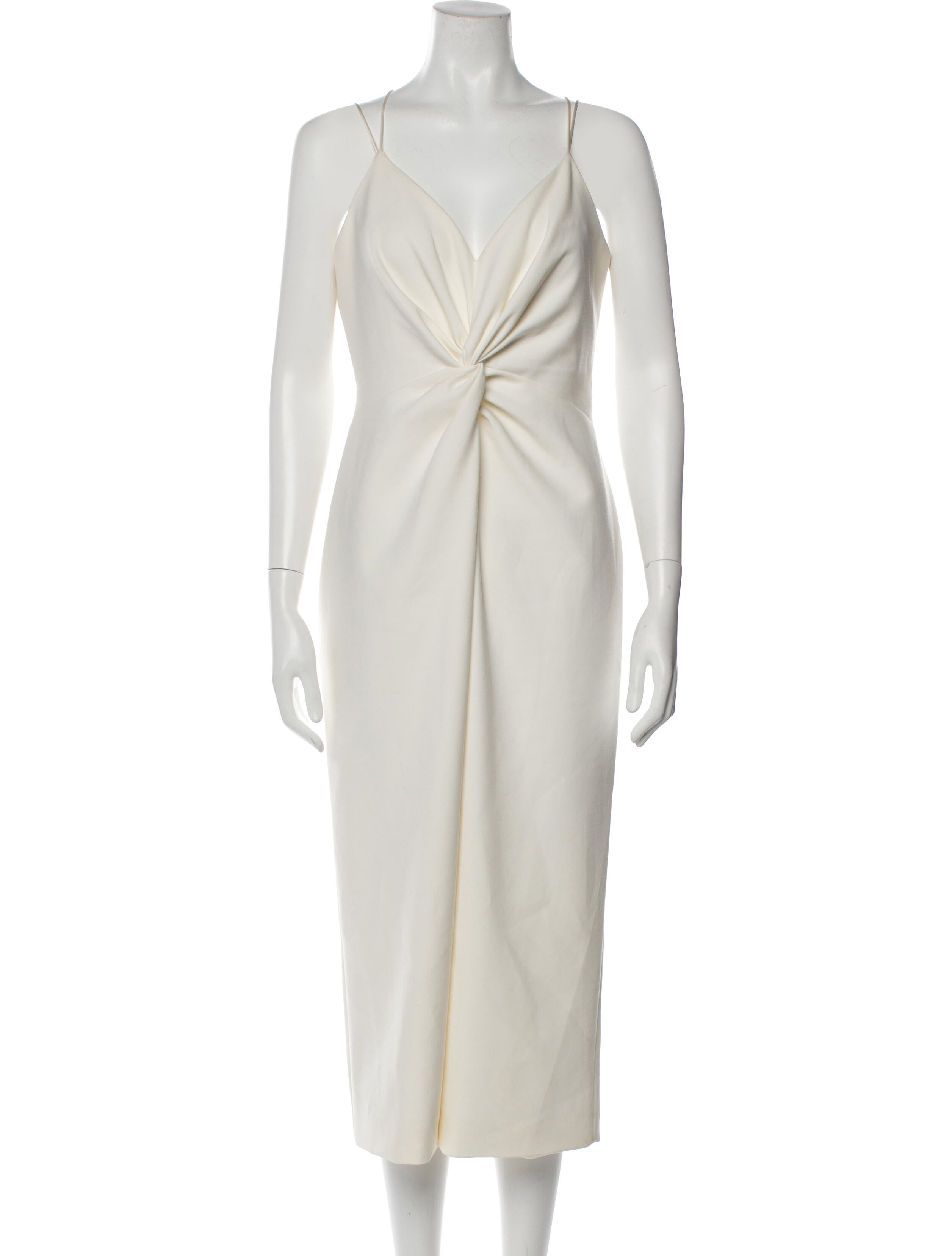 Cinq à Sept V-Neck Long Dress
