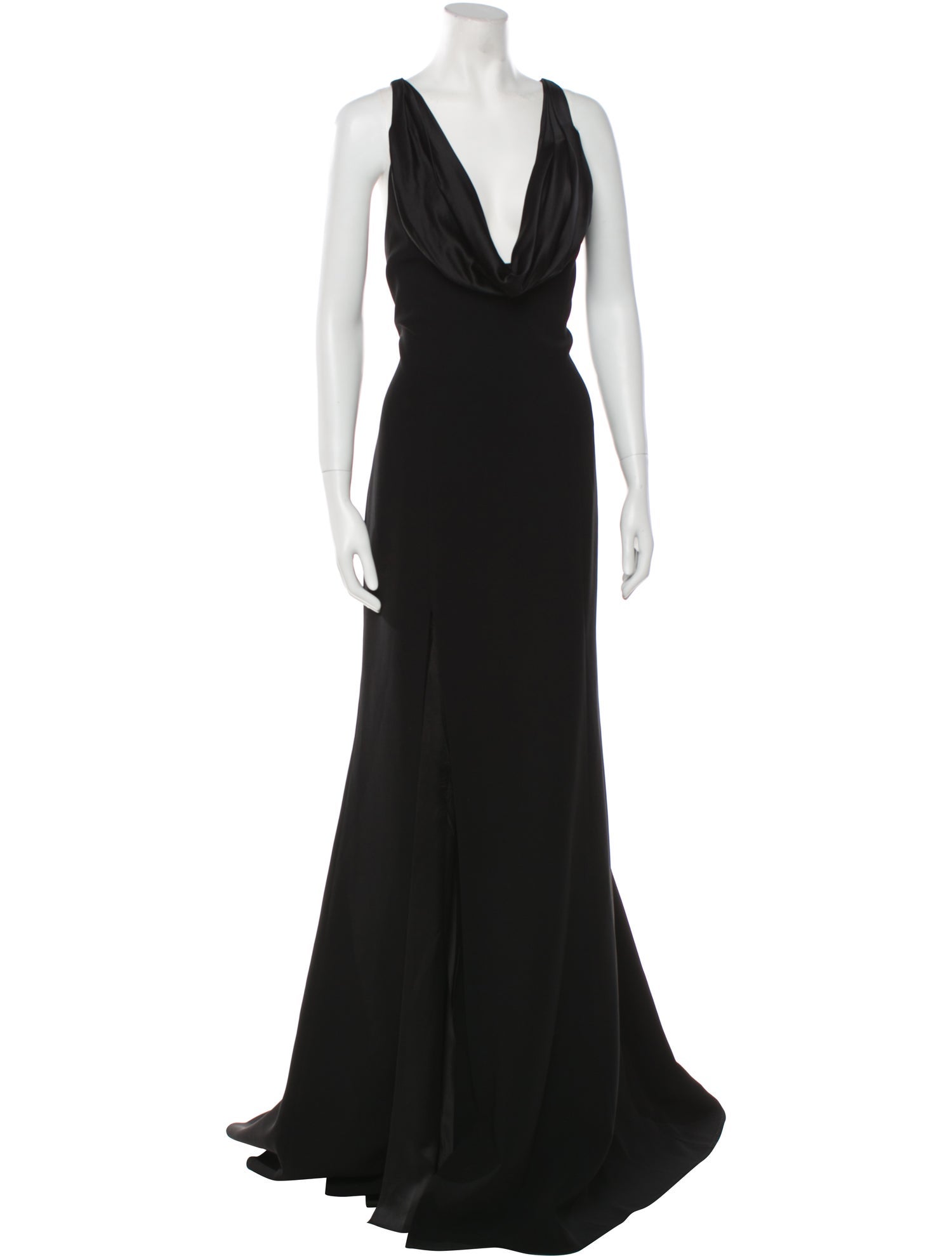 Cinq à Sept Cowl Neck Long Dress