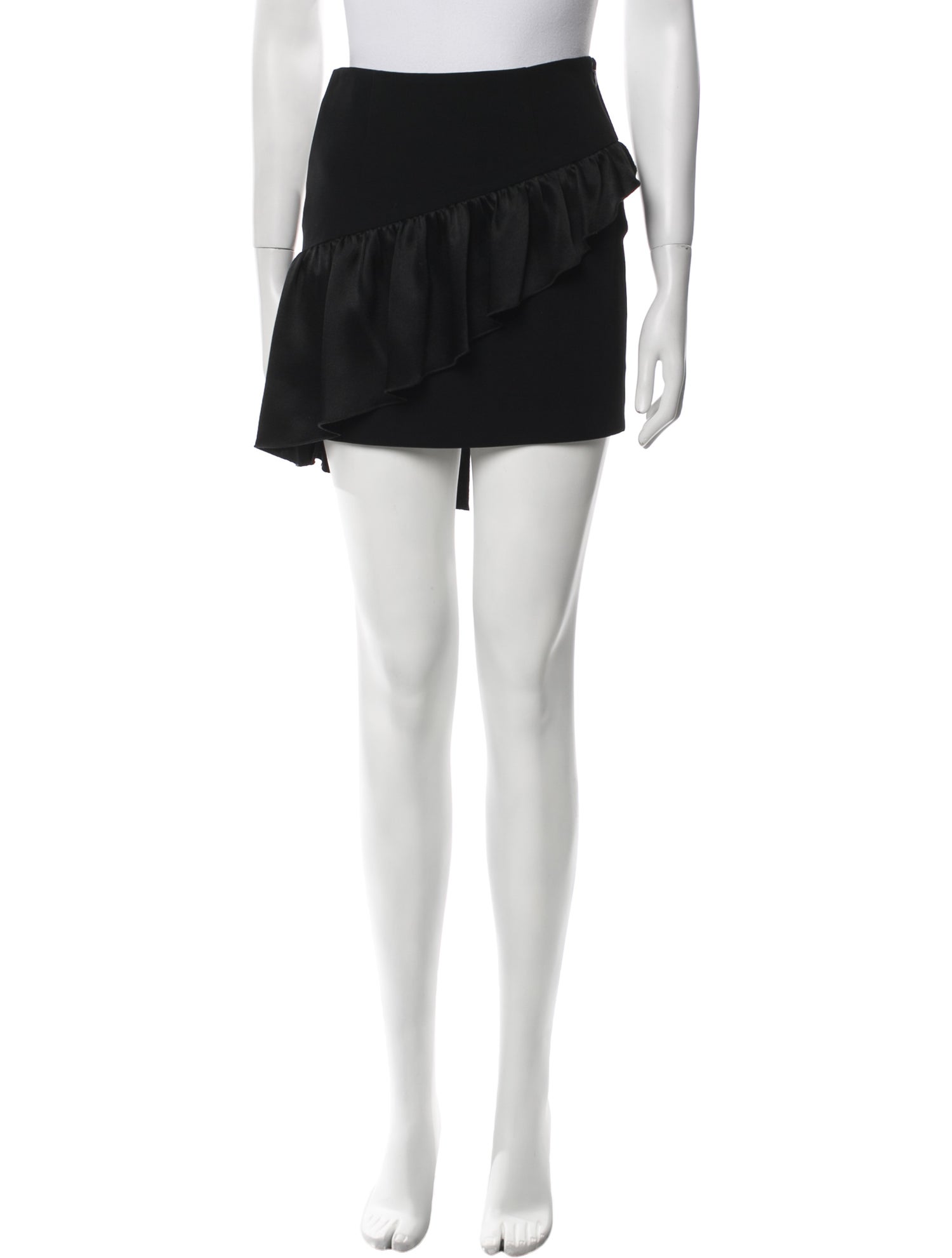 Cinq à Sept Ruffle Embellishment Mini Skirt