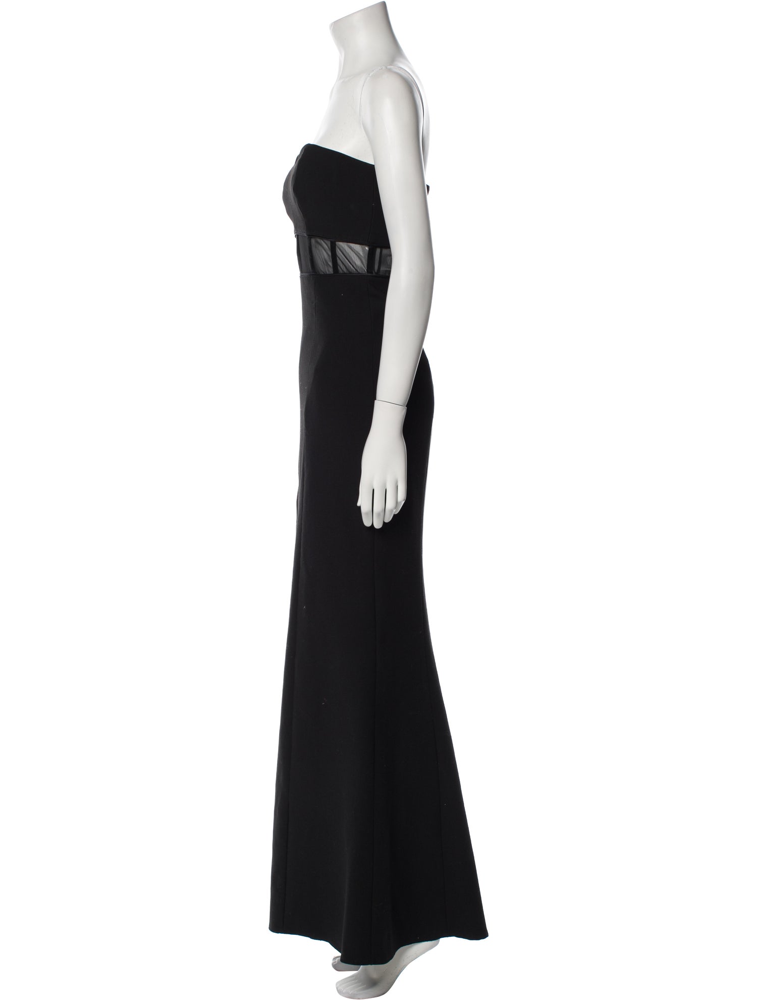 Cinq à Sept Strapless Long Dress