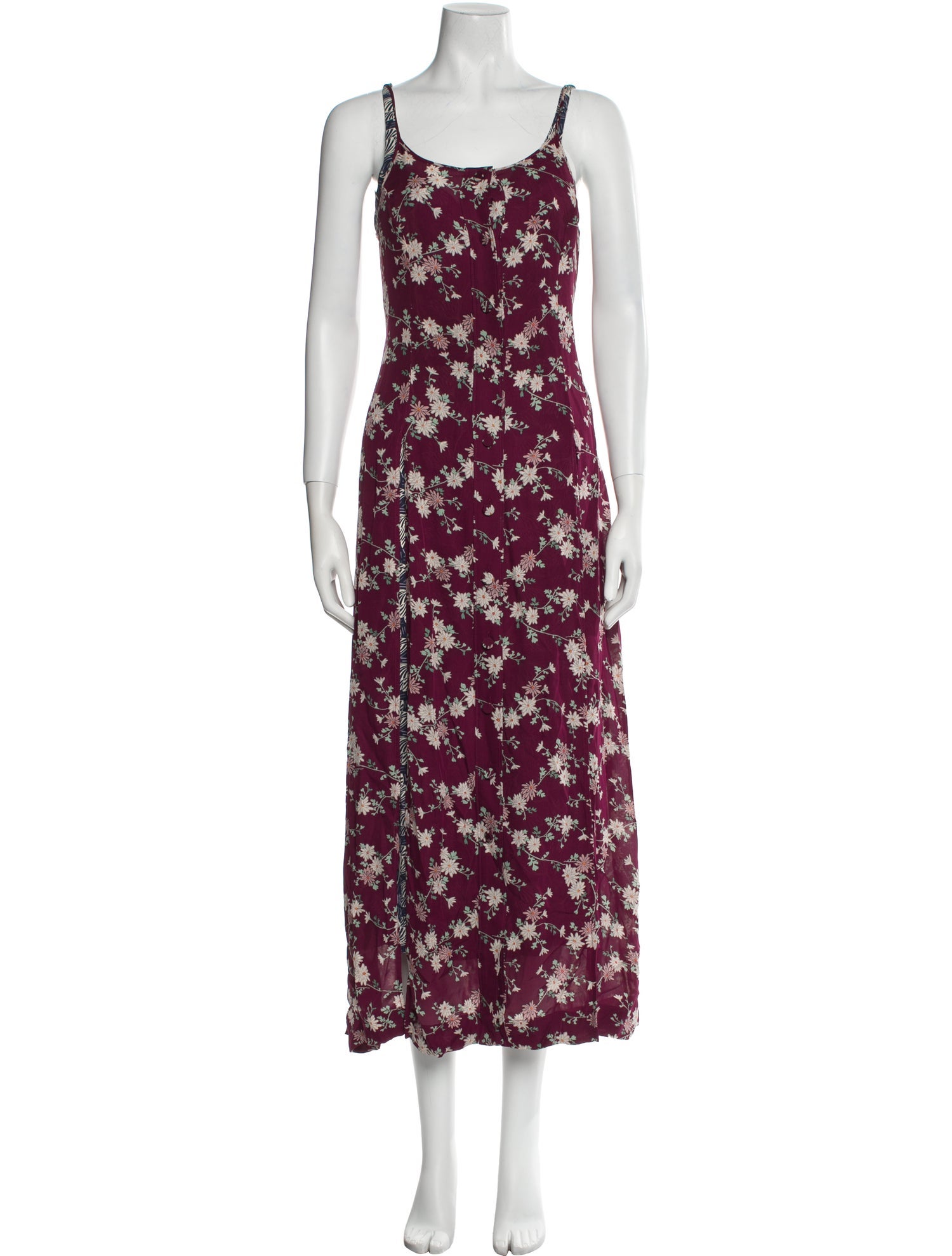 Cinq à Sept Silk Long Dress
