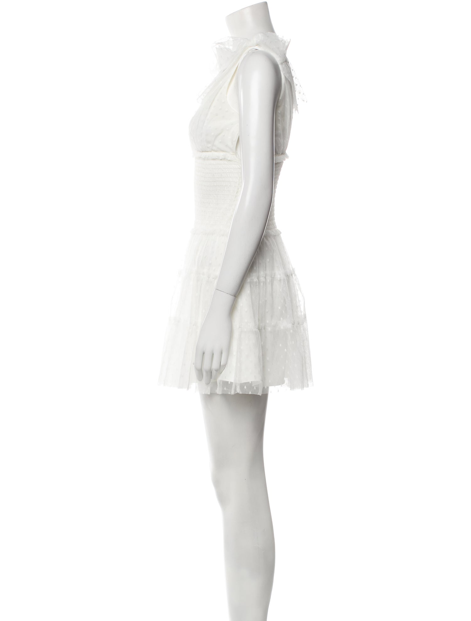 Cinq à Sept V-Neck Mini Dress