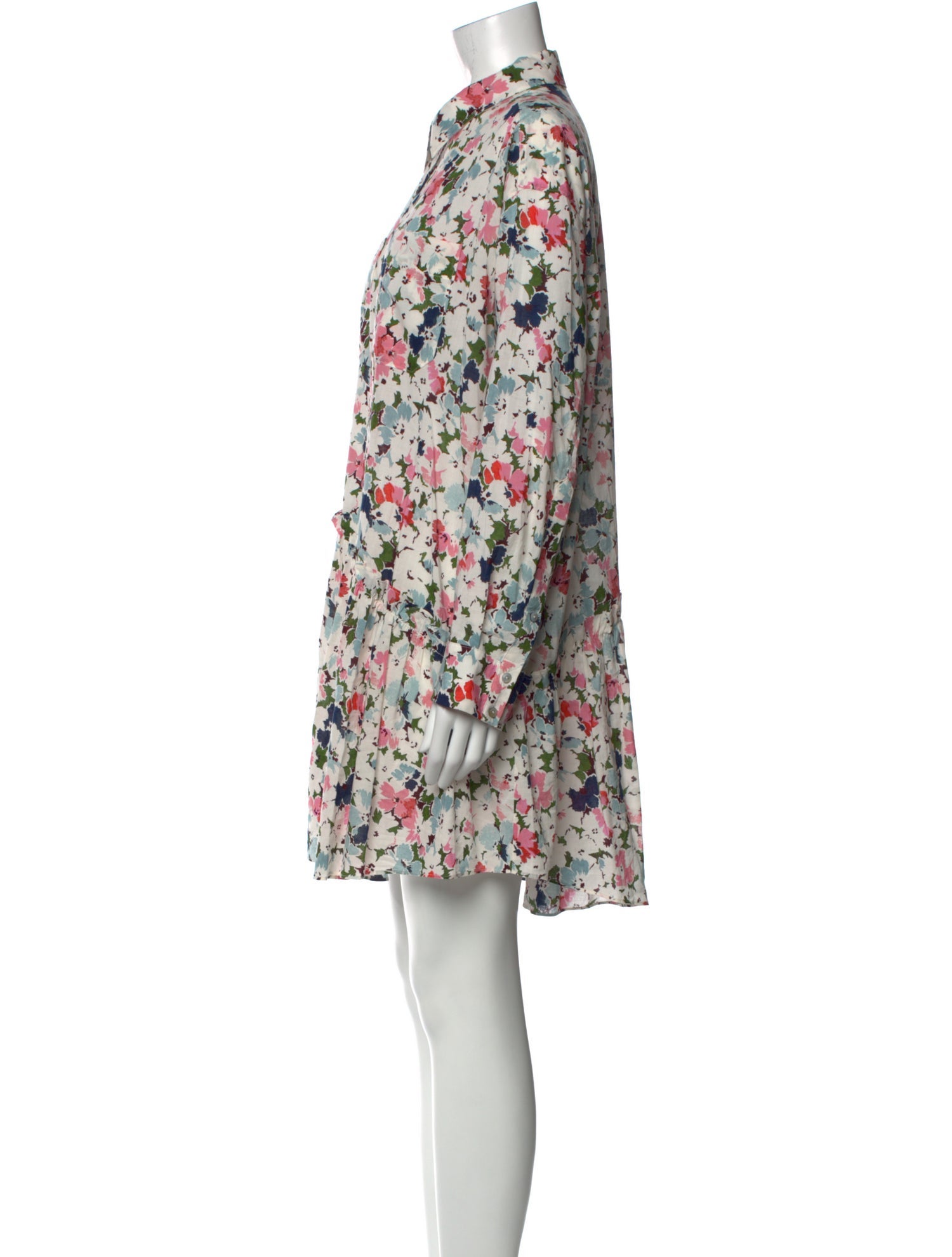 Cinq à Sept Floral Print Mini Dress