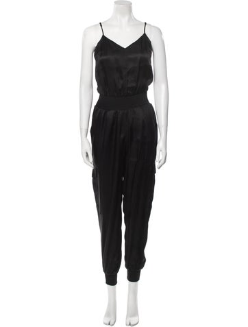Cinq à Sept Jumpsuits and Rompers V-Neck Jumpsuit XXS