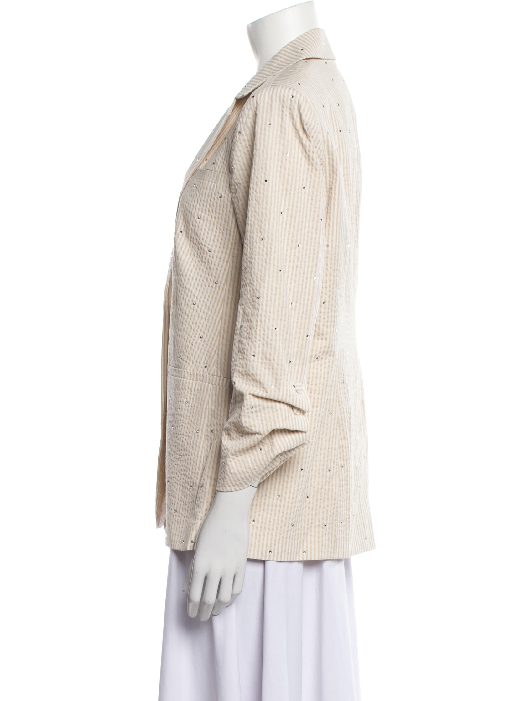 Cinq à Sept Striped Blazer