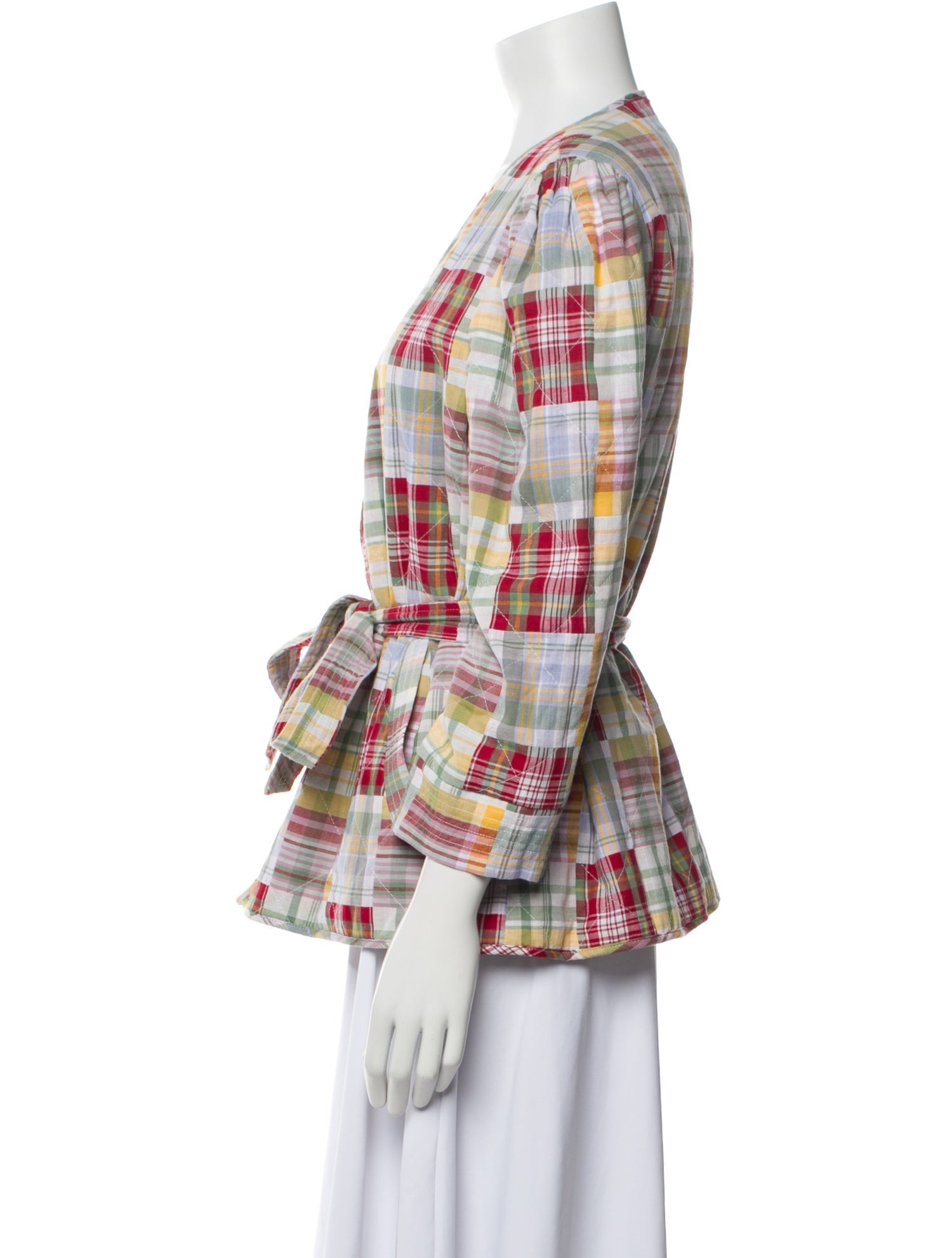 Cinq à Sept Plaid Print Blazer