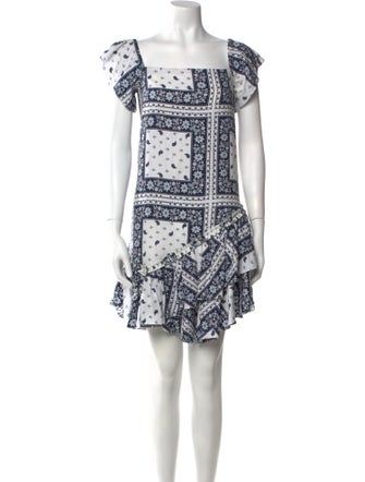 Cinq à Sept Printed Mini Dress