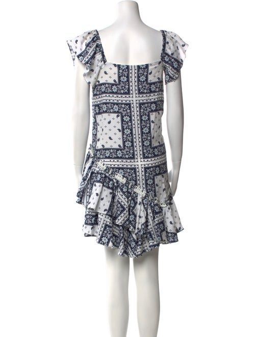 Cinq à Sept Printed Mini Dress