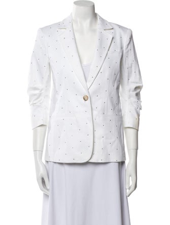 Cinq à Sept Polka Dot Print Blazer