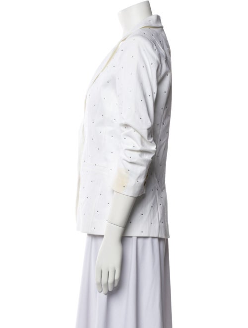 Cinq à Sept Polka Dot Print Blazer