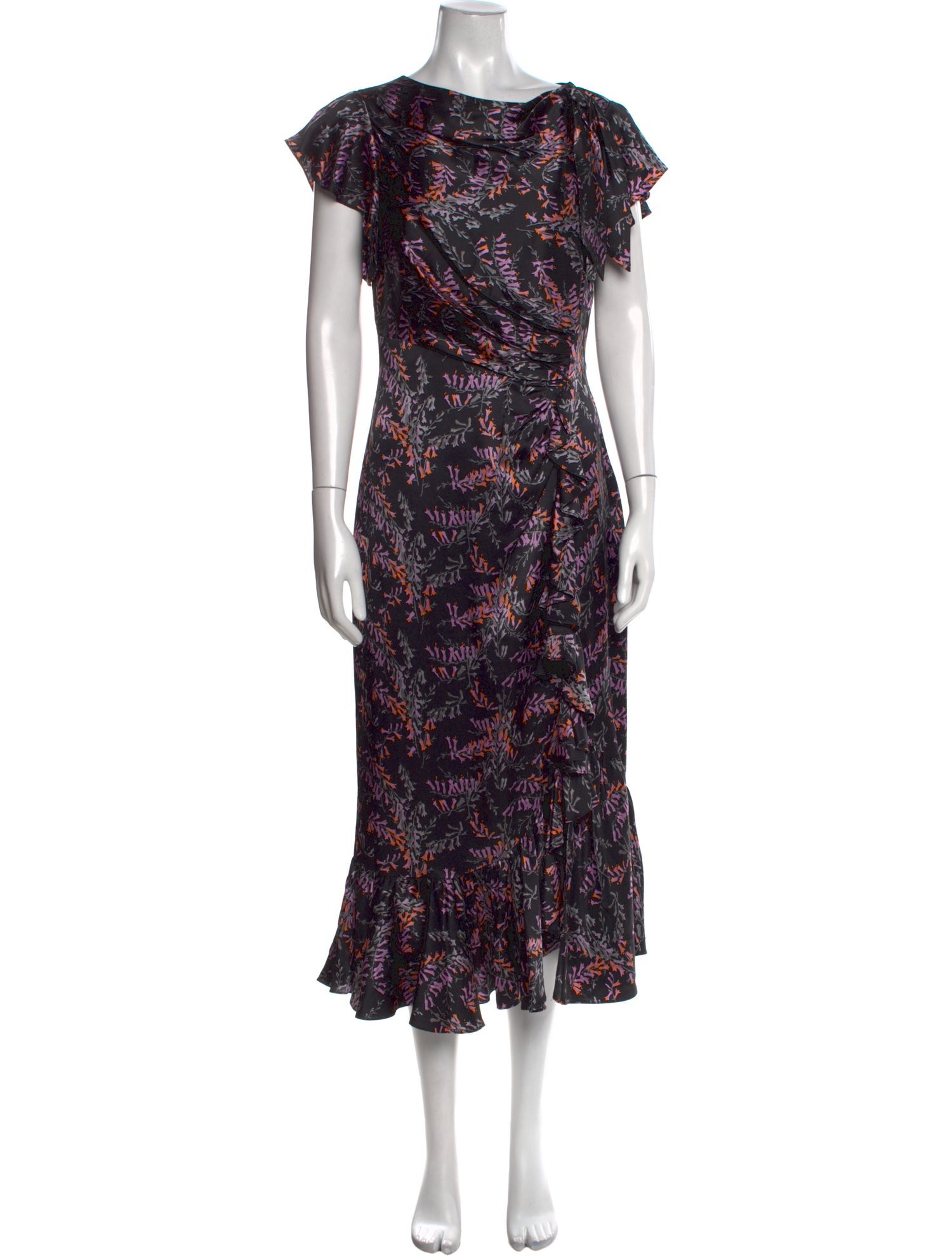 Cinq à Sept Silk Long Dress