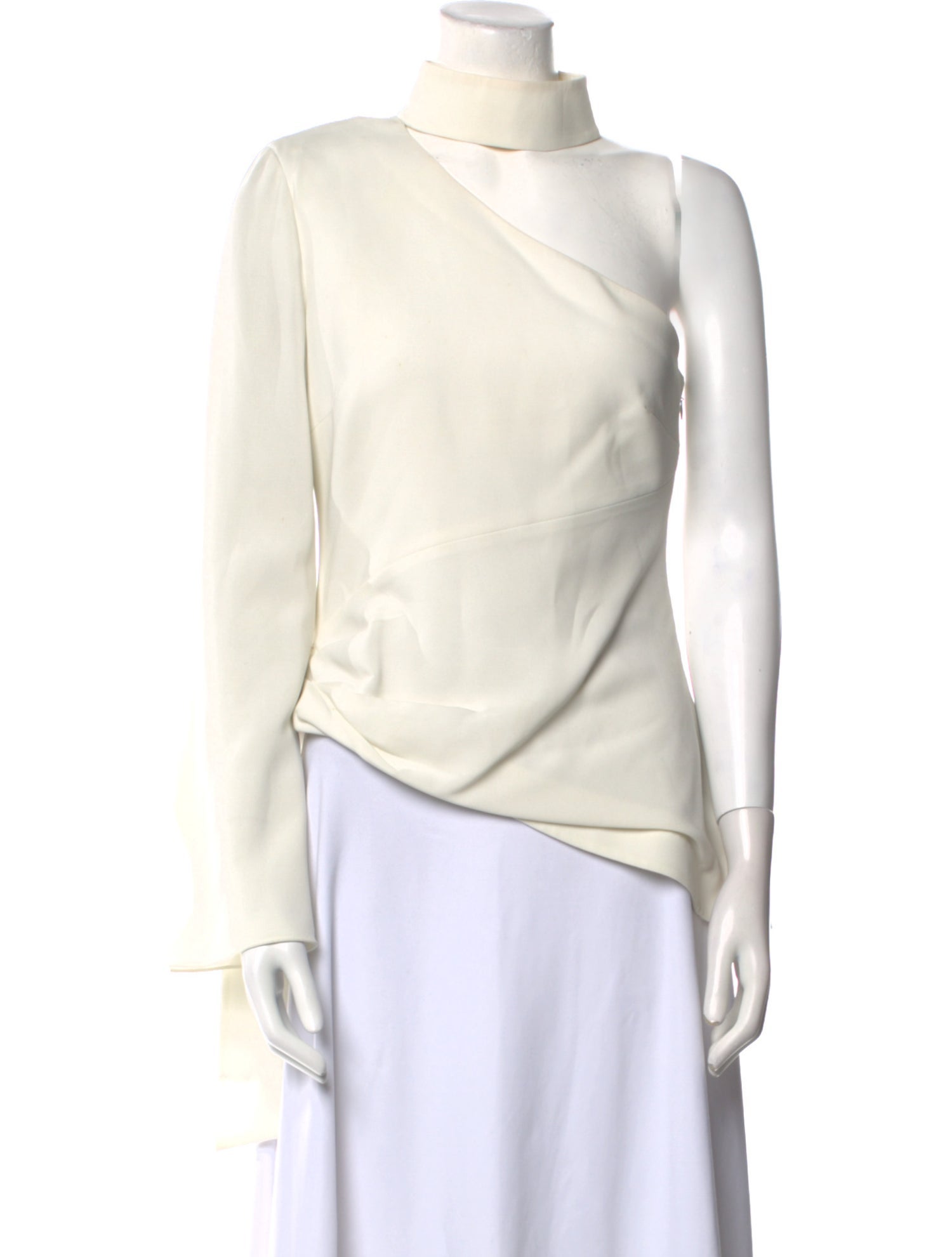 Cinq à Sept One-Shoulder Sleeveless Blouse