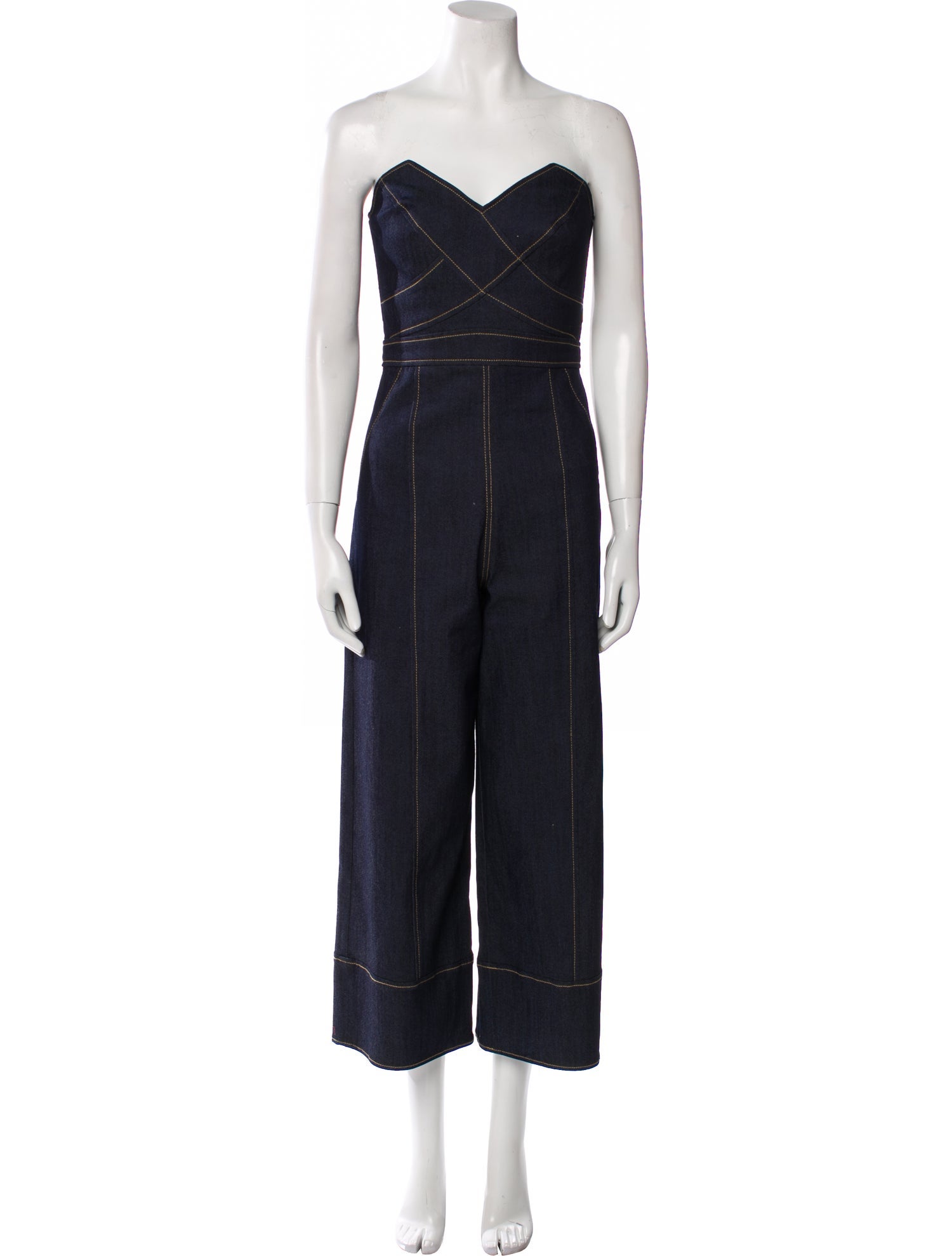 Cinq à Sept Strapless Jumpsuit w/ Tags