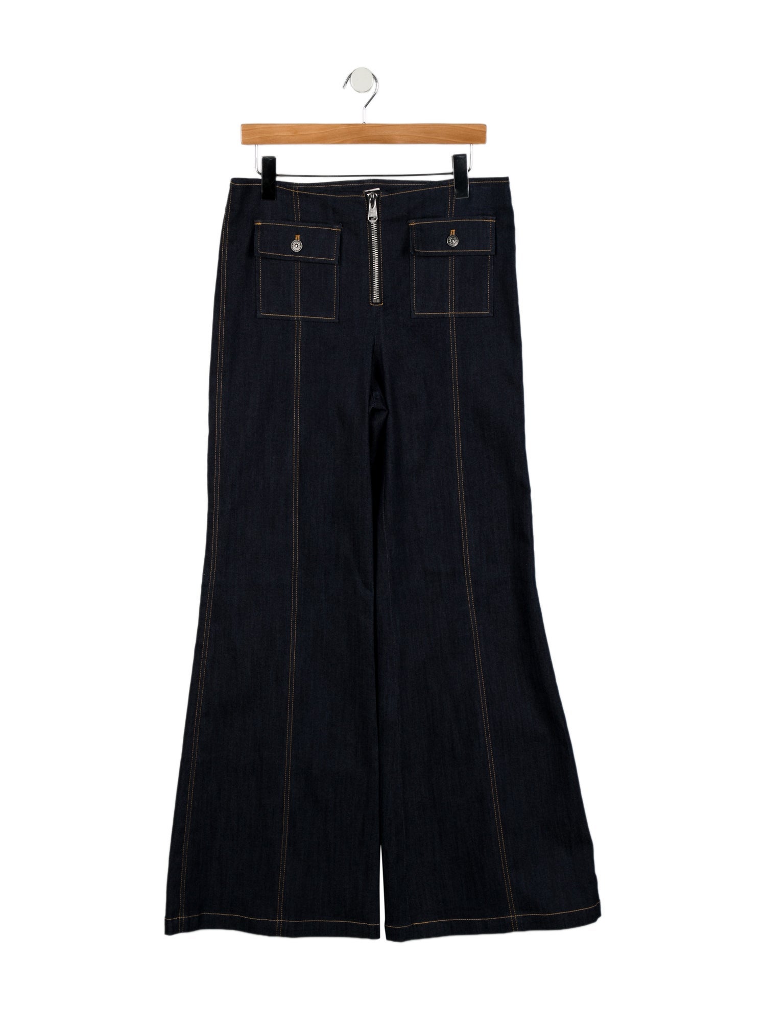Cinq à Sept High-Rise Wide Leg Jeans