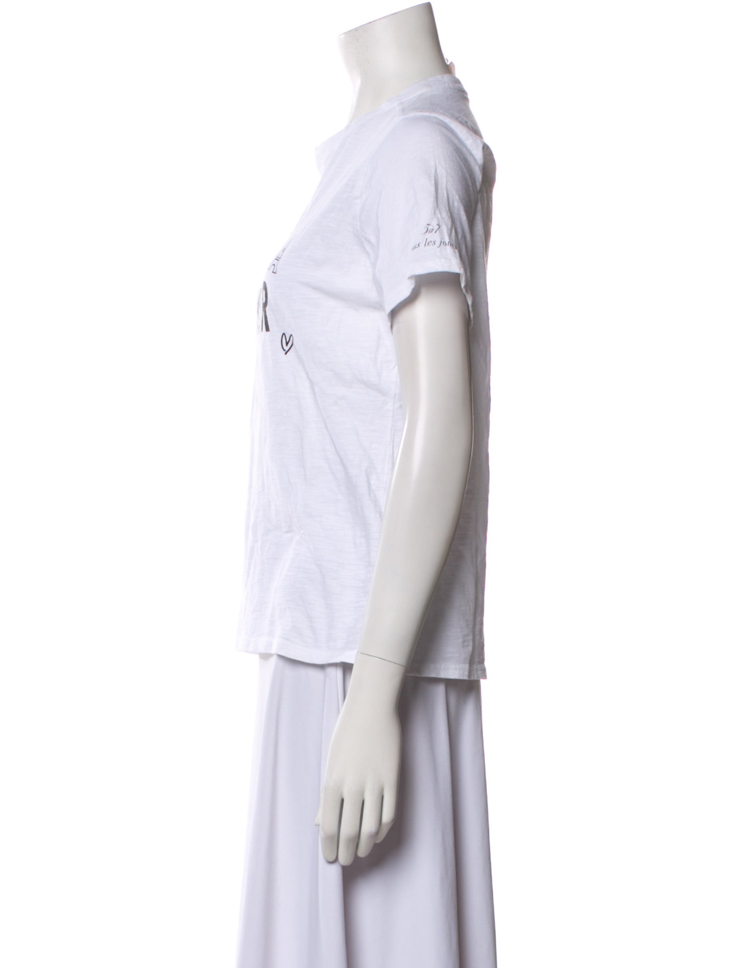 Cinq à Sept Graphic Print Crew Neck T-Shirt