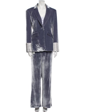 Cinq à Sept Studded Accents Pant Set