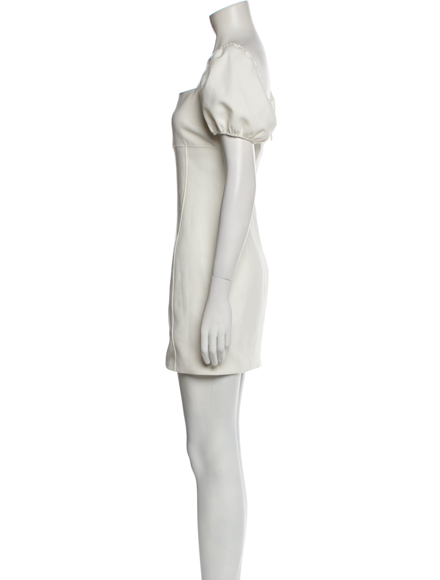 Cinq à Sept Square Neckline Mini Dress