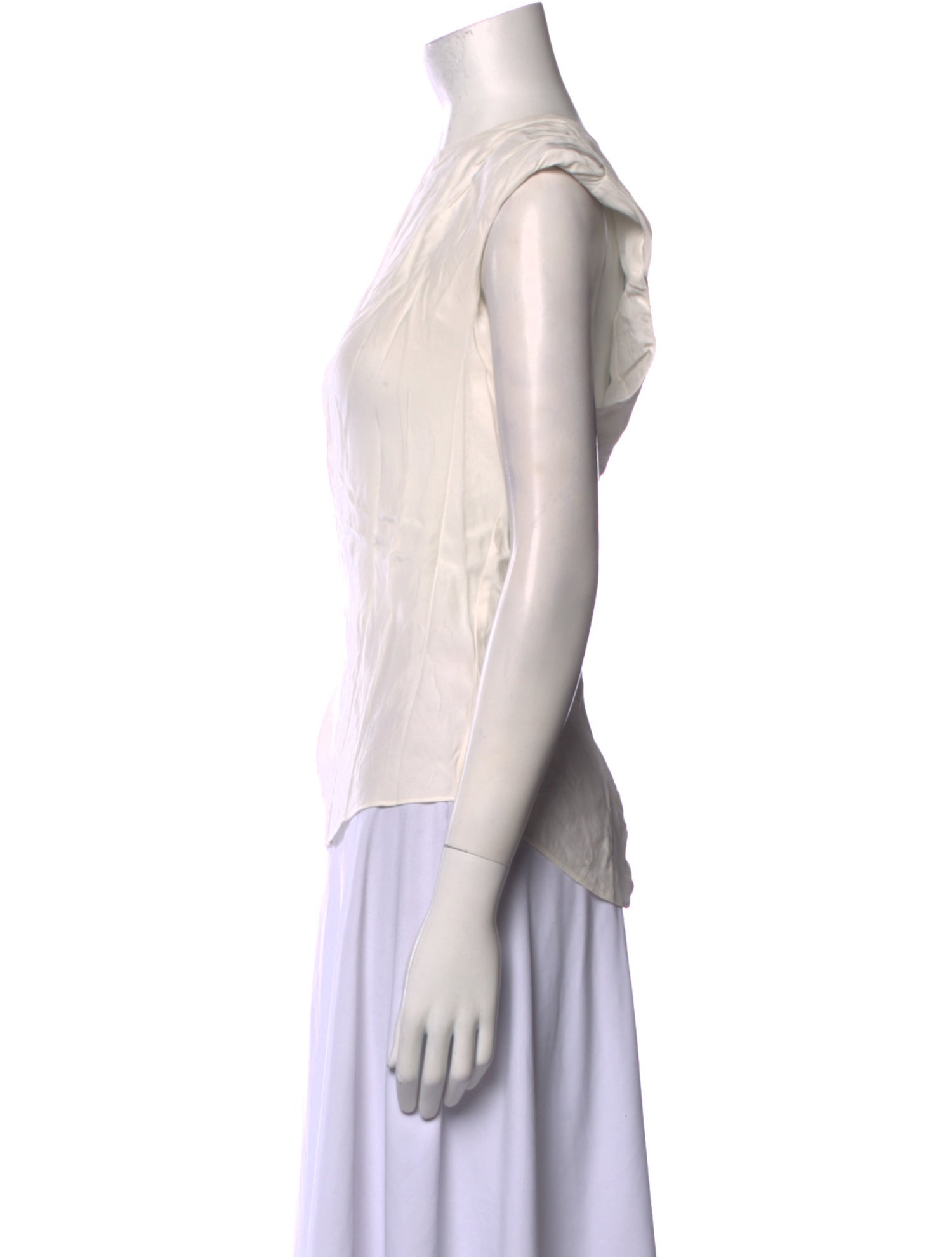 Cinq à Sept Silk Cowl Neck Blouse