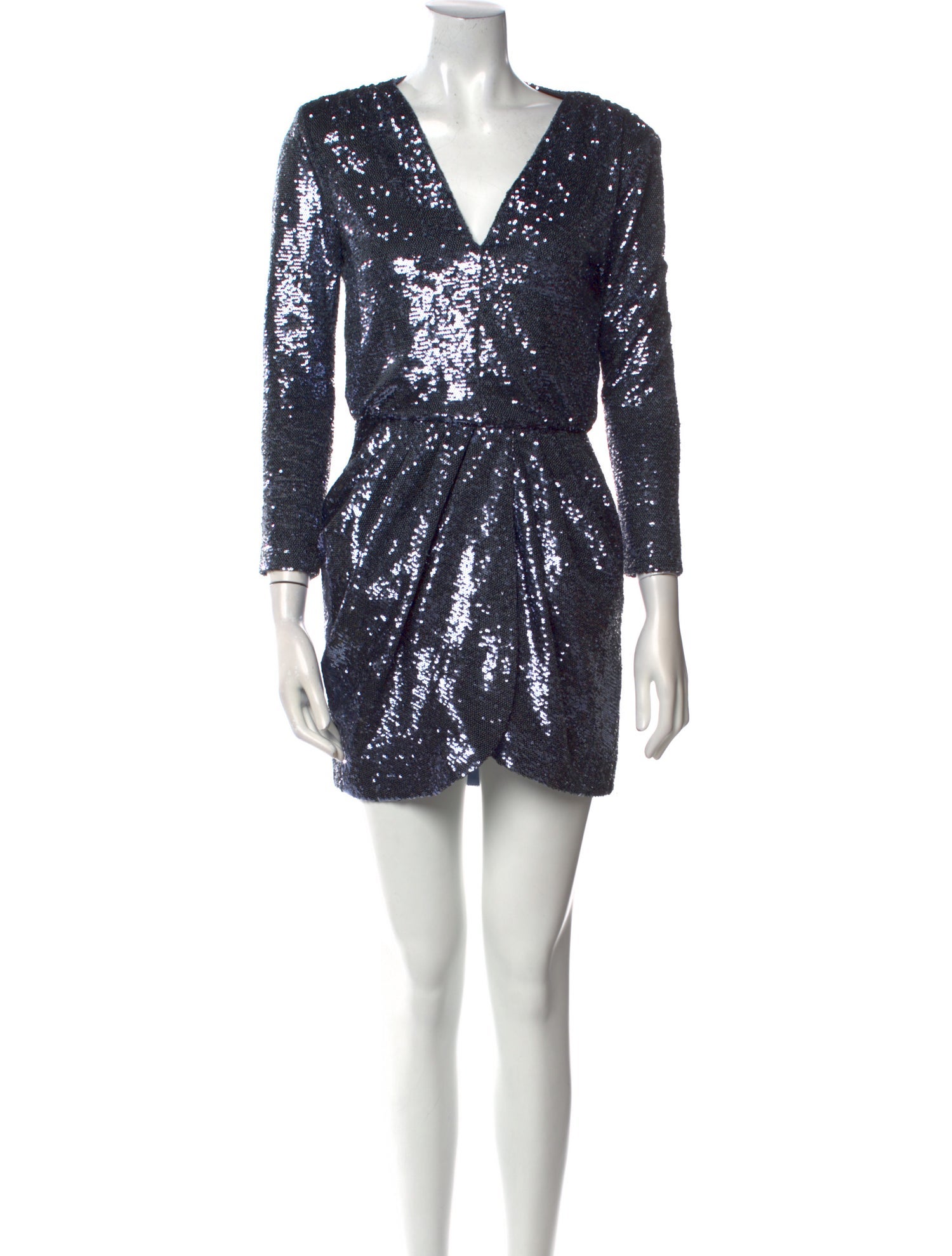 Cinq à Sept V-Neck Mini Dress