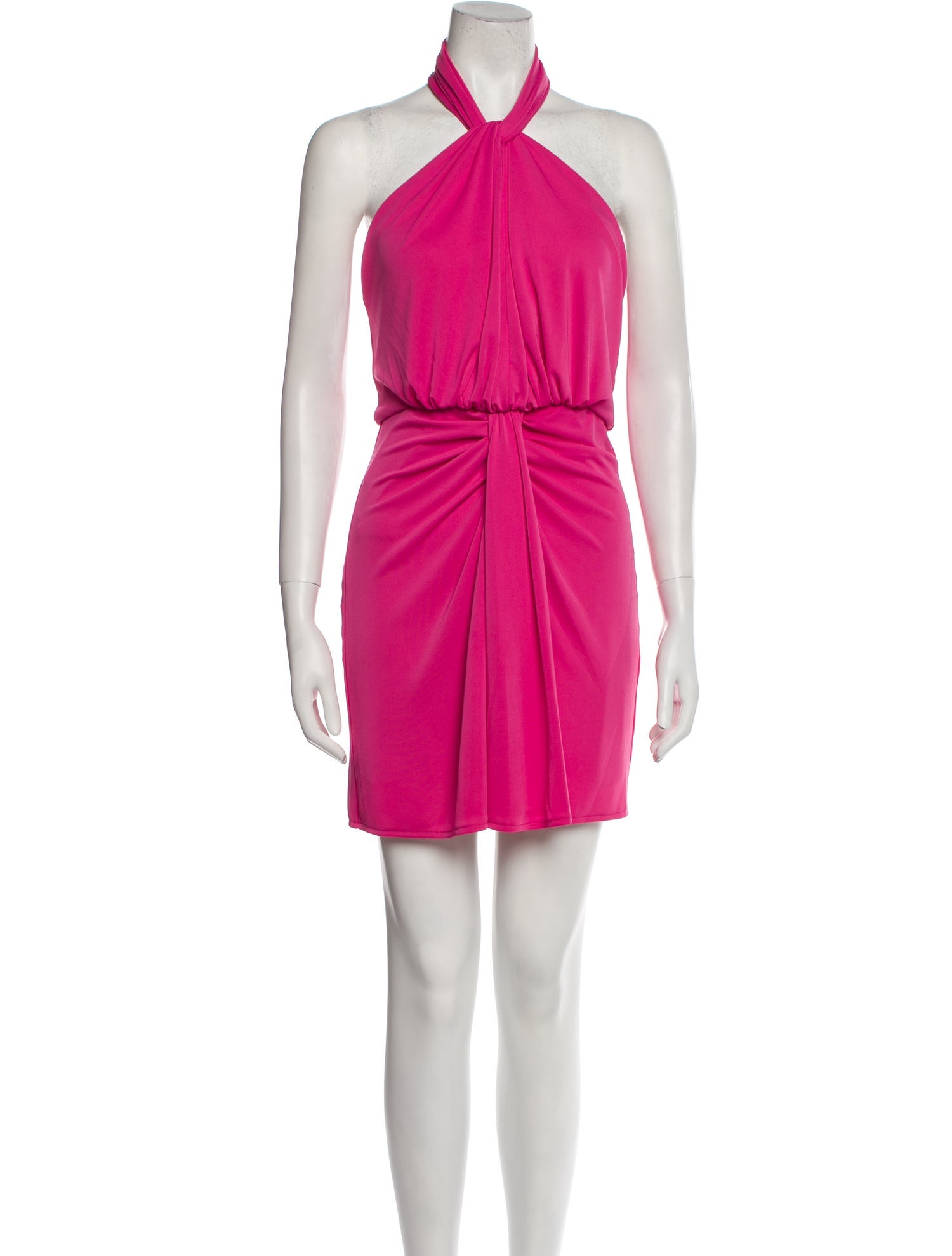 Cinq à Sept Halterneck Mini Dress