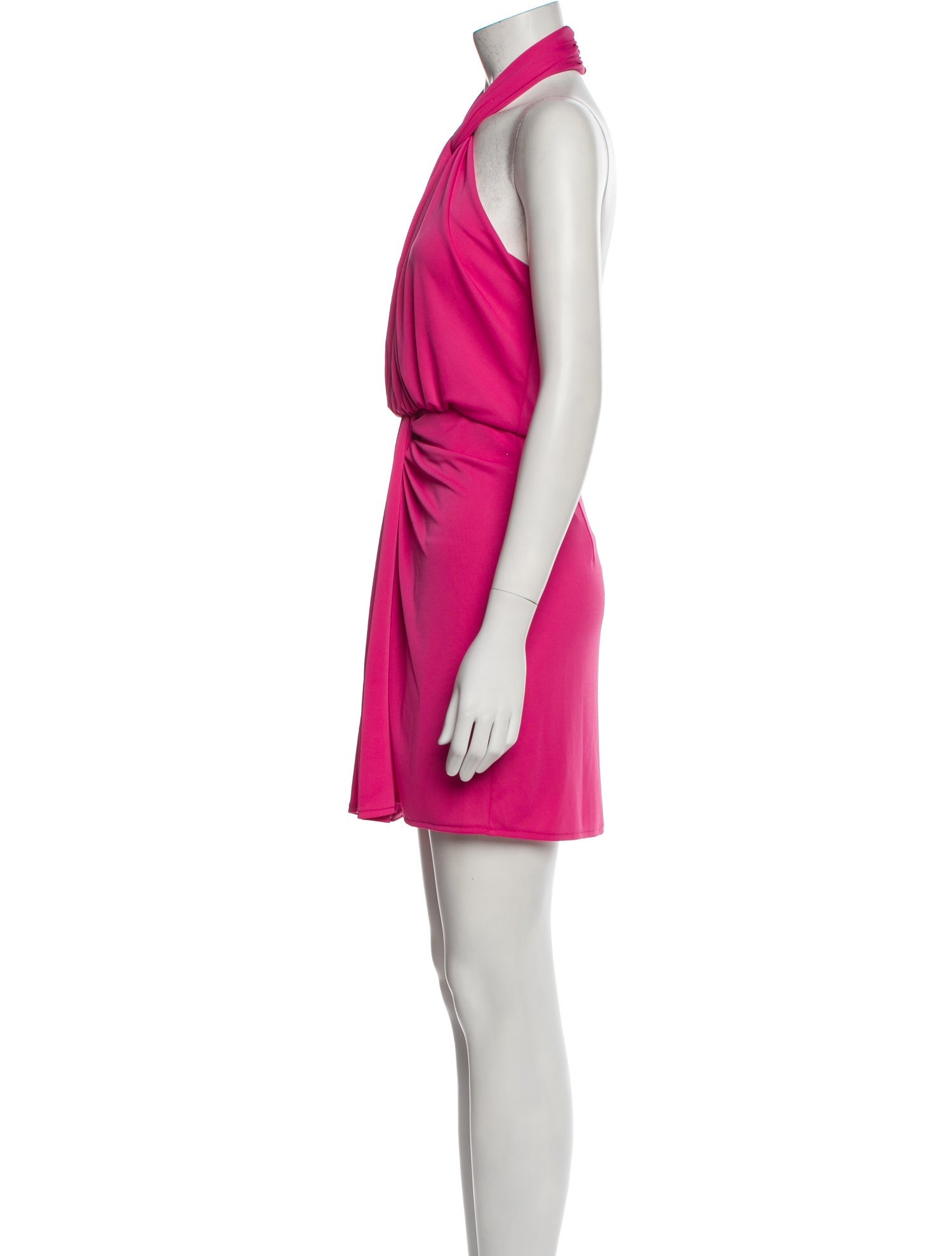 Cinq à Sept Halterneck Mini Dress