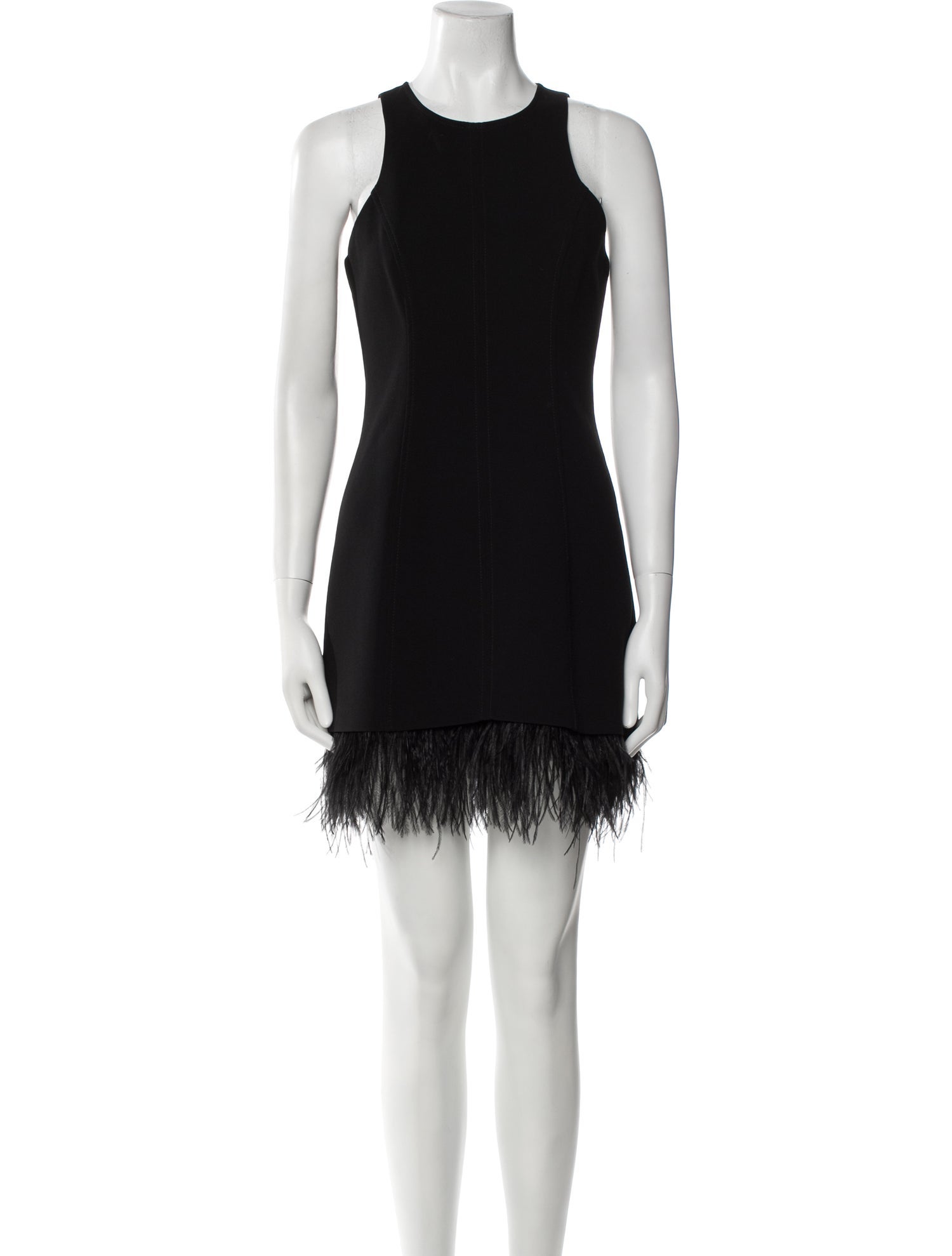 Cinq à Sept Crew Neck Mini Dress