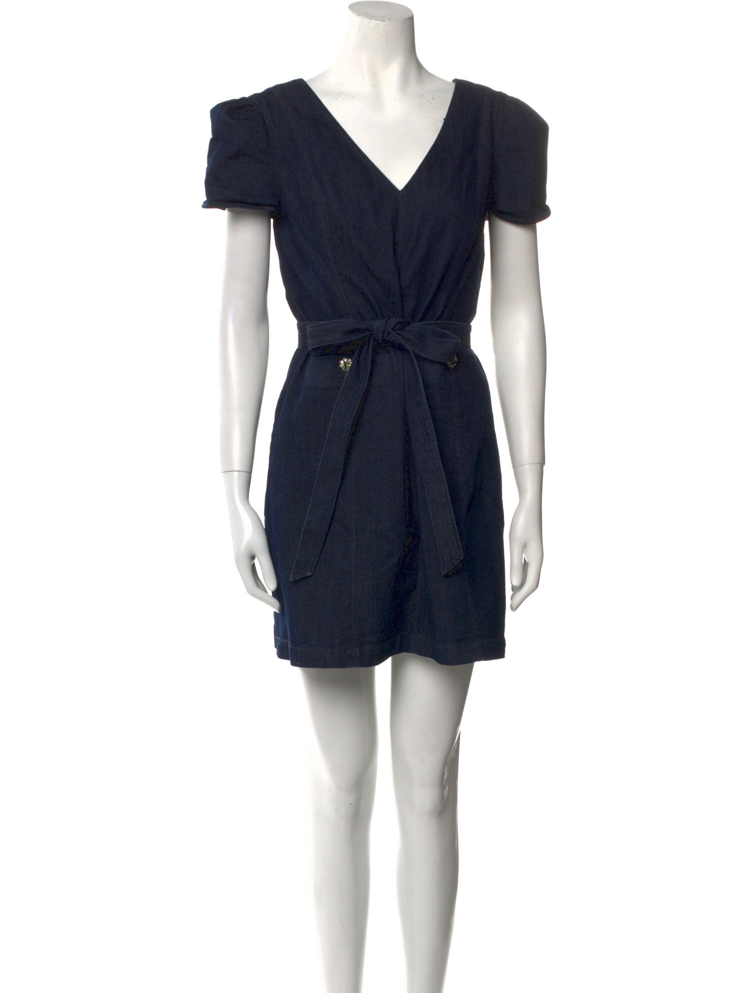 Cinq à Sept V-Neck Mini Dress