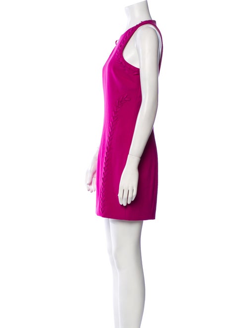 Cinq à Sept Crew Neck Mini Dress