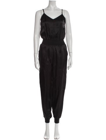 Cinq à Sept Jumpsuits and Rompers V-Neck Jumpsuit XS