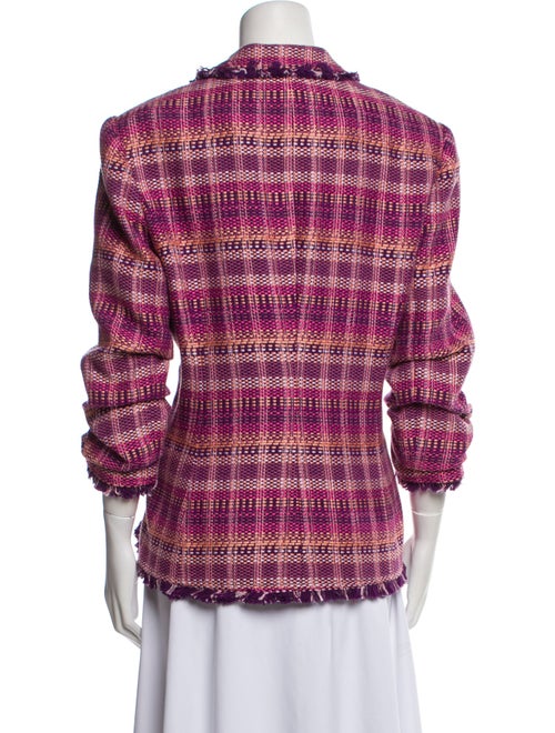 Cinq à Sept Tweed Pattern Blazer