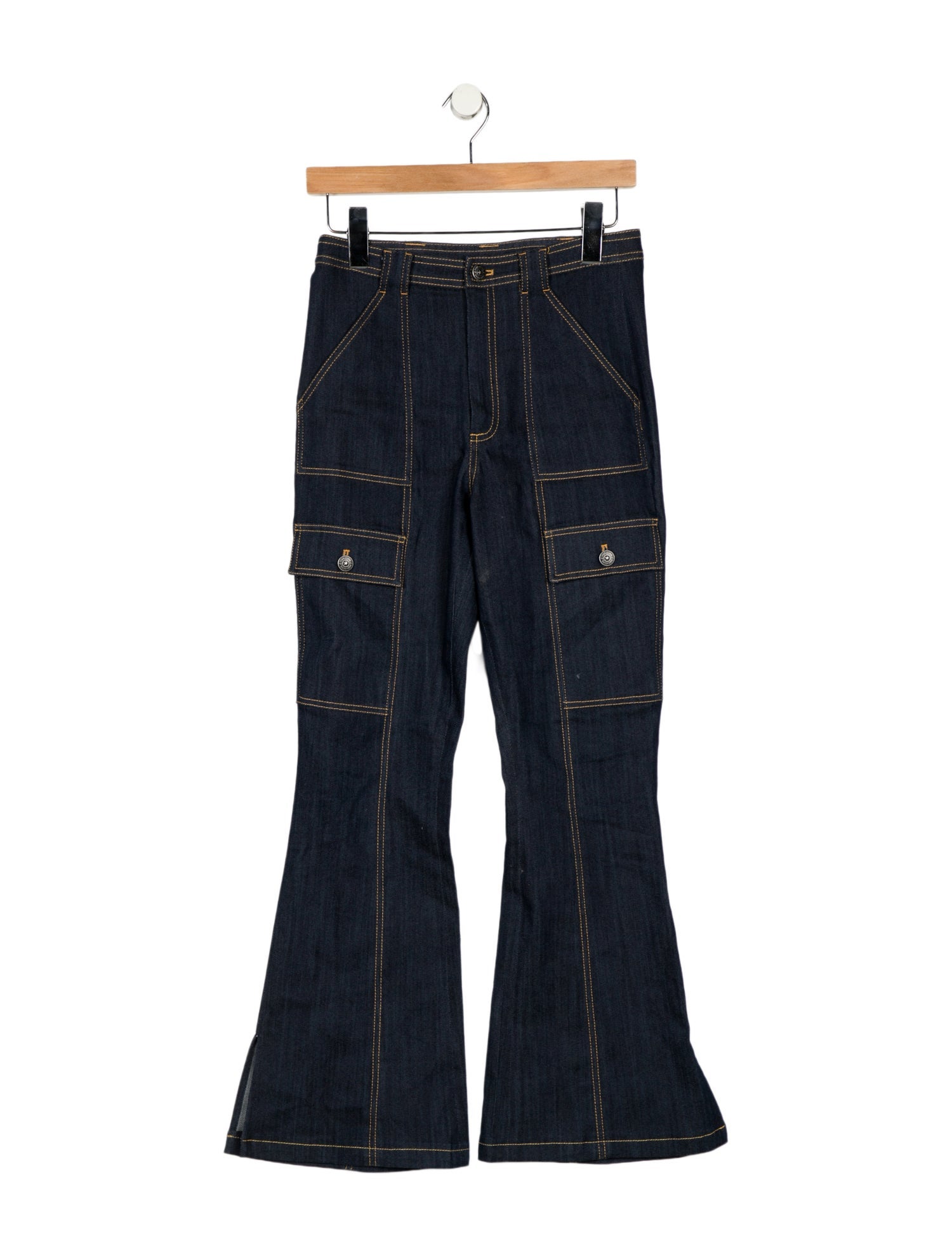 Cinq à Sept Mid-Rise Wide Leg Jeans