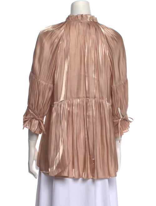 Cinq à Sept V-Neck Three-Quarter Sleeve Tunic