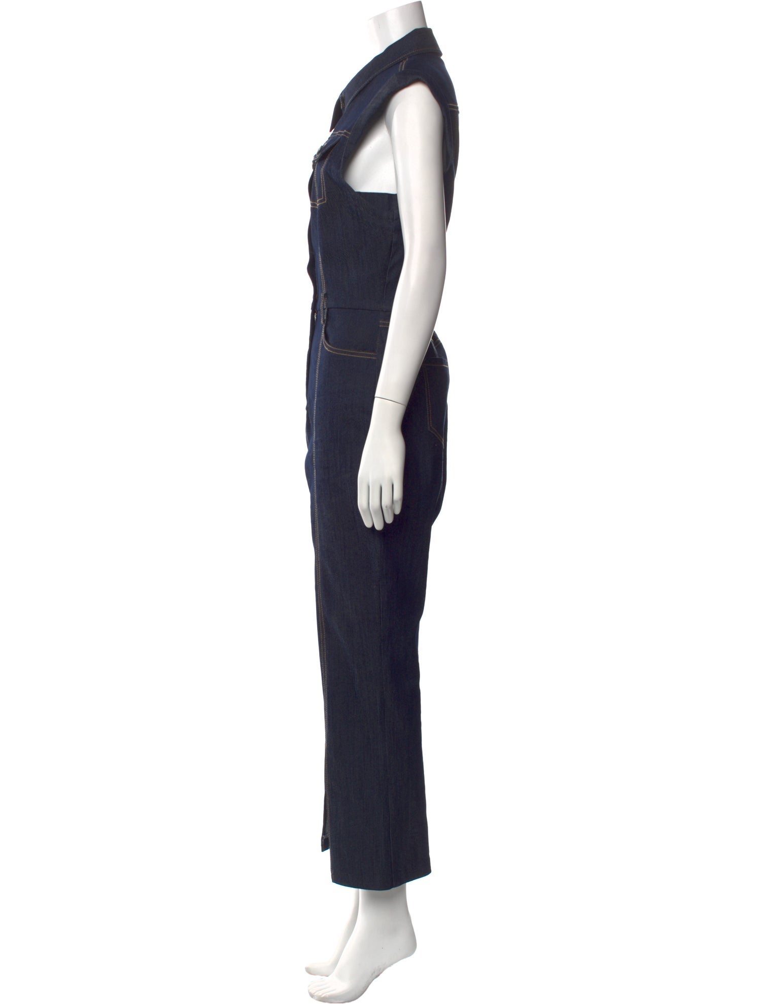 Cinq à Sept Mock Neck Jumpsuit