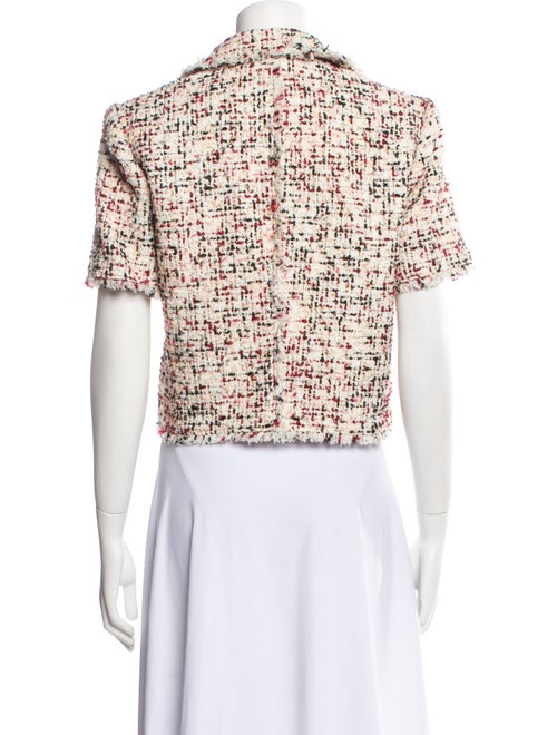 Cinq à Sept Tweed Pattern Evening Jacket