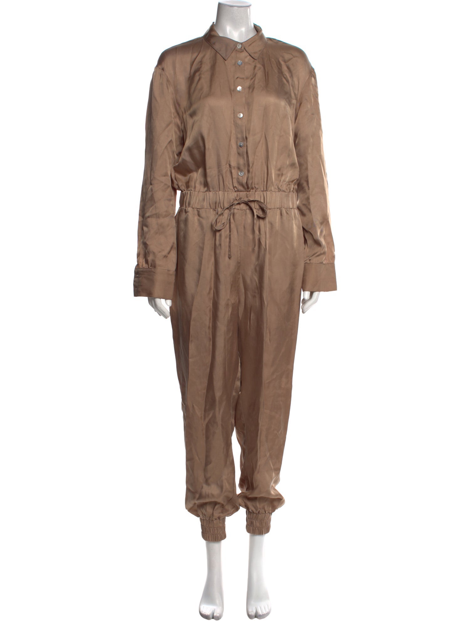 Cinq à Sept Mock Neck Jumpsuit